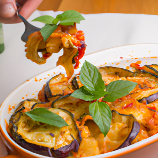 Ratatouille s domácími parmazánovými hranolkami