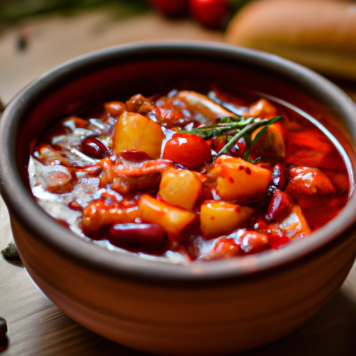 Bramborový guláš s klobásou