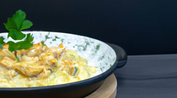 Lazaně s kuřecím masem a špenátem