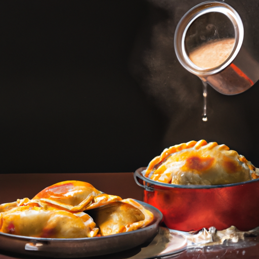 Argentinské empanady se šunkou a sýrem