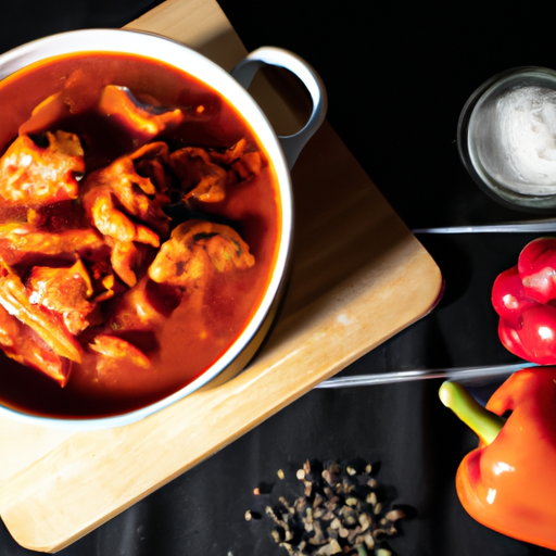 Kuře Buffalo s fazolemi