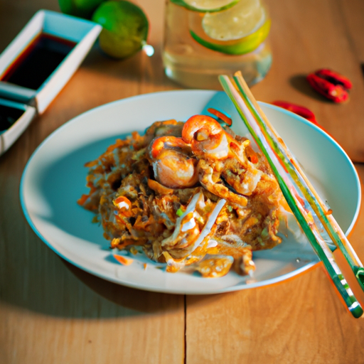 Pad Thai se slepičím masem