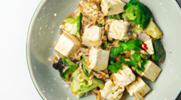 Rajská omáčka s tofu a zeleninou