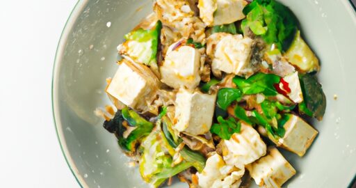 Rajská omáčka s tofu a zeleninou