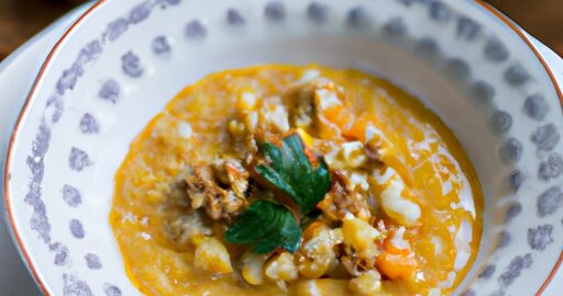 Kulajda s houbami a vejci