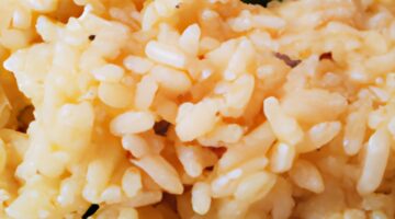 Risotto s hovězím a špenátem