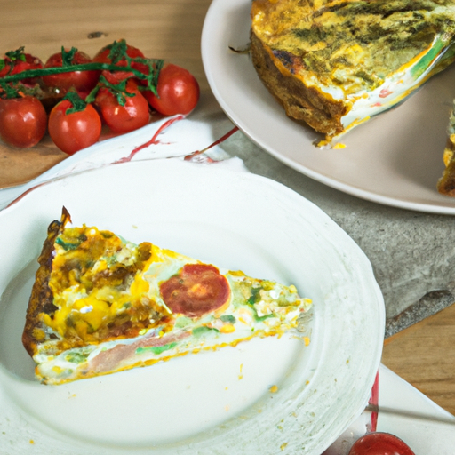 Sýrová zeleninová quiche