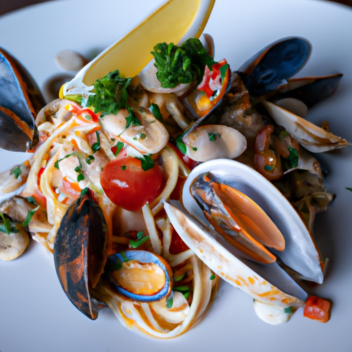 Linguine s vongole a česnekem