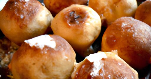 Knedlík se švestkovým kompotem