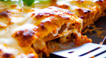 Lasagne s pestem a parmazánem