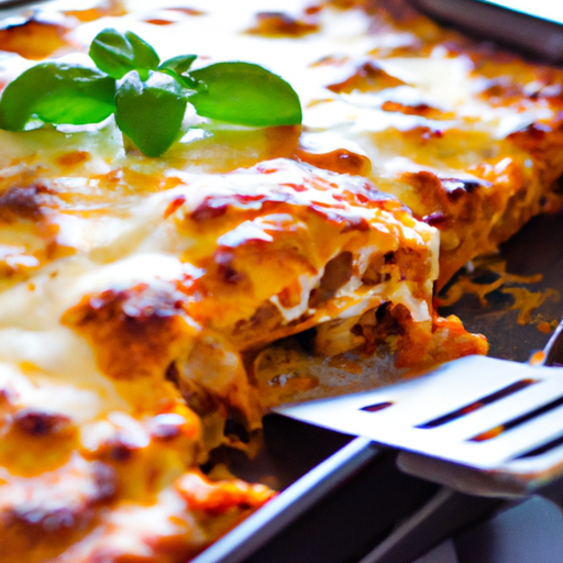Lasagne s pestem a parmazánem