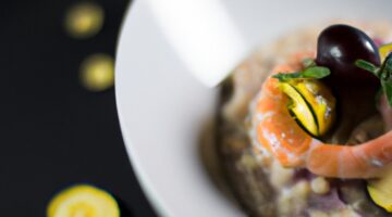 Risotto s houbami a smetanou