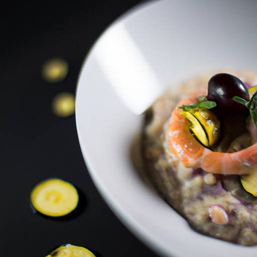 Risotto s houbami a smetanou