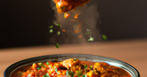 Dýňová kari s kuřecím masem