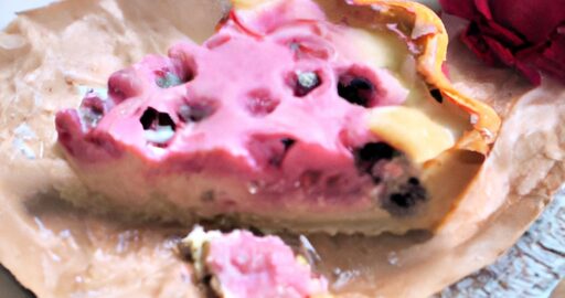 Zapečený lilový květák s cizrnou