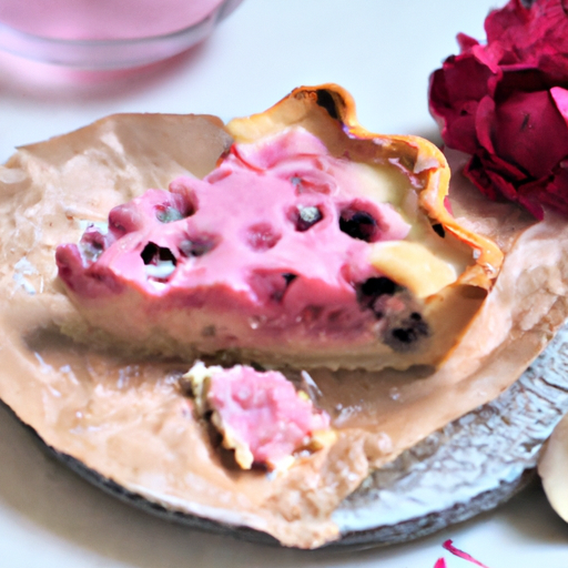 Zapečený lilový květák s cizrnou