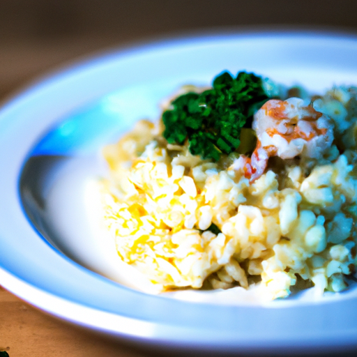 Risotto s výběrem mořských plodů