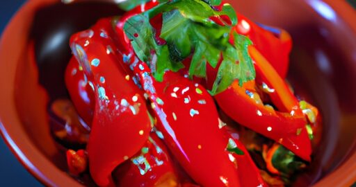 Plněné papriky s kuřecím masem