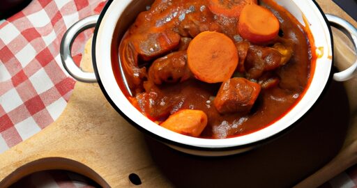 Guláš z čočky s bramborami