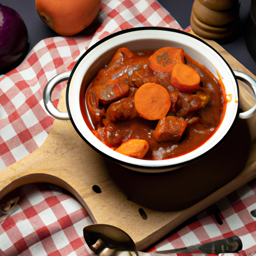 Guláš z čočky s bramborami