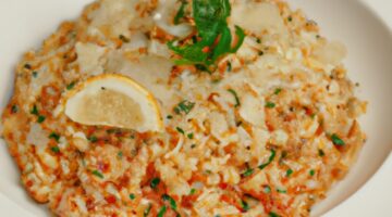 Ryzotto s hříbky a parmezánem