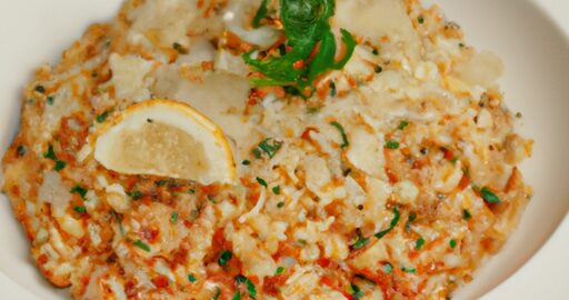 Ryzotto s hříbky a parmezánem