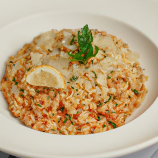 Ryzotto s hříbky a parmezánem