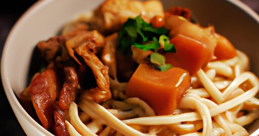 Miso polévka s nudlemi