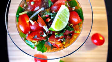 Cizrna s koriandrem a citronem.