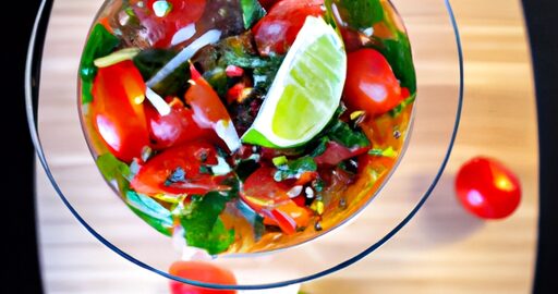 Cizrna s koriandrem a citronem.