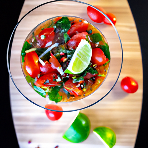 Cizrna s koriandrem a citronem.