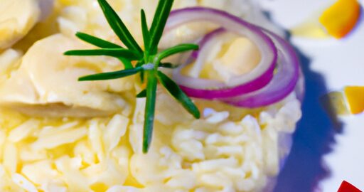 Rýžová koule se zeleninou