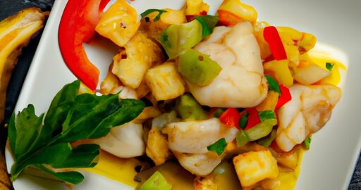 Ceviche de Tilapia a plantainy