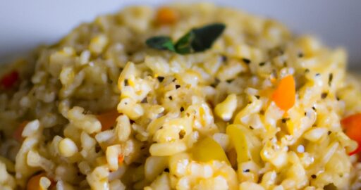 Veganské rizoto s houbami