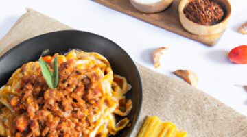 Ragu bolognese se špagetami