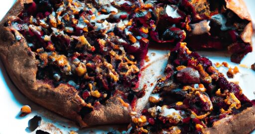 Jablečný koláč s ořechy a skořicí