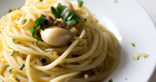 Špagety aglio e olio.