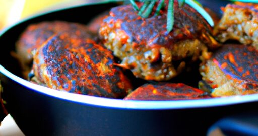 Pečený krůtí plátek se šalvějí.