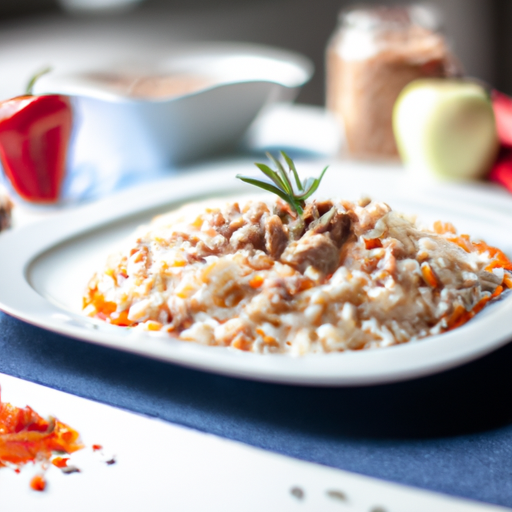 Risotto s houbovým ragú