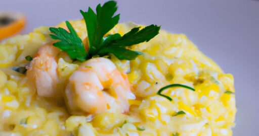 Risotto se šunkou a hráškem