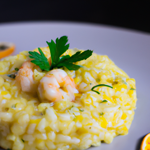 Risotto se šunkou a hráškem