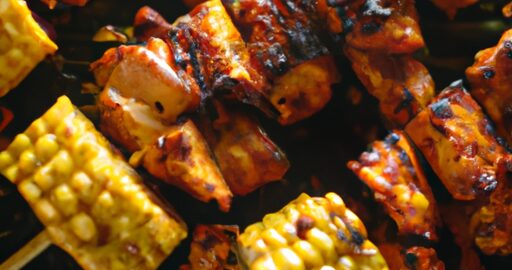 Grilované BBQ vepřové žeberníky