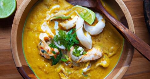 Rybí moqueca na kokosovém mléce