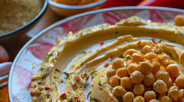 Hummus s cizrnou a sezamem