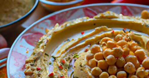 Hummus s cizrnou a sezamem