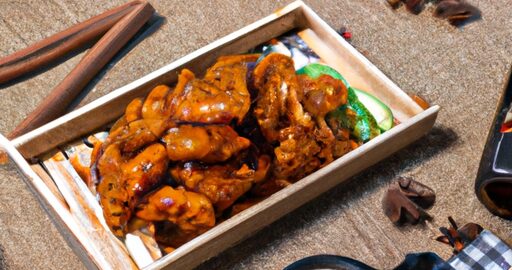 Sate ayam grillovaná kuřecí špíza