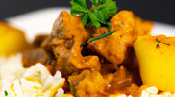 Kuřecí korma s batáty