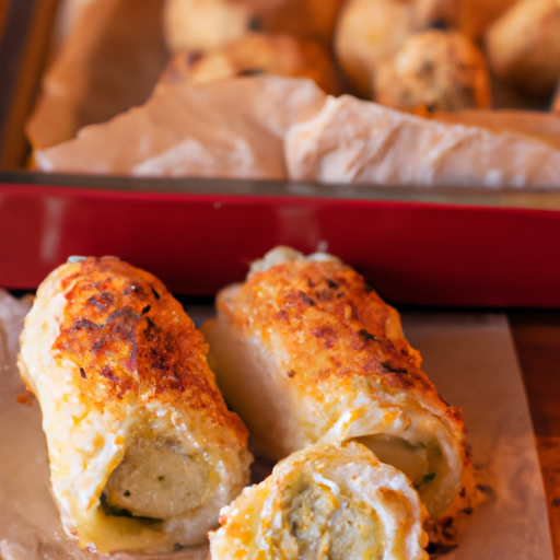 Kuřecí fašánkové rolády s bylinkovou nádivkou