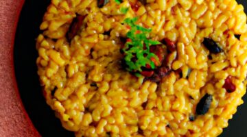 Risotto se španělským klobásou