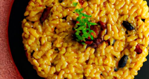 Risotto se španělským klobásou